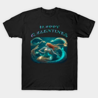 Galentines day mermaid T-Shirt